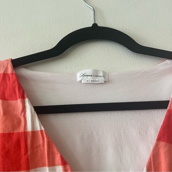 Lovers + Friends Alba Check Print Puff Sleeve Top - Picture 6 of 11